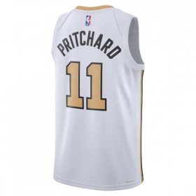 NBA Mænd Trøje Boston Celtics Payton Pritchard 2025-26 Nike City Edition Hvid Swingman